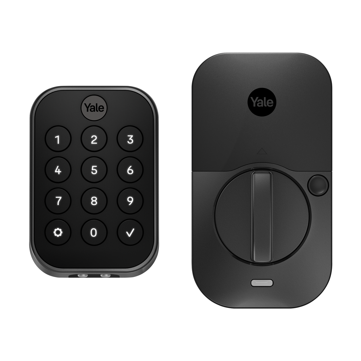 Yale Assure Lock 2 Black Suede Smart Lock Electronic Deadbolt Bluetooth Keypad YRD430-BLE-BSP