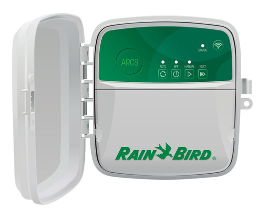 Rain Bird 8-Station Digital Wi-Fi Compatible Indoor/Outdoor Smart Irrigation Timer ARC8