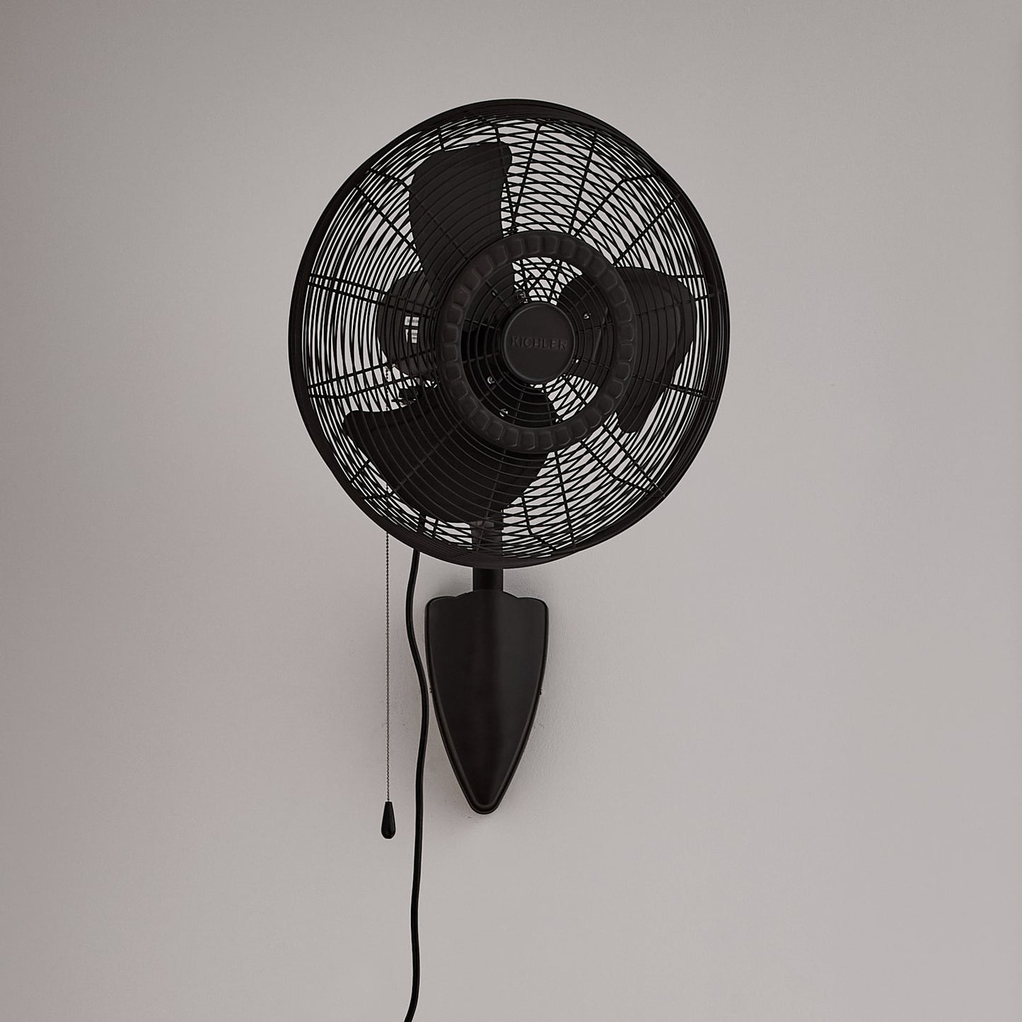 Kichler Pola 18-in Indoor or Outdoor Bronze Wall Mounted Fan 339218SNB