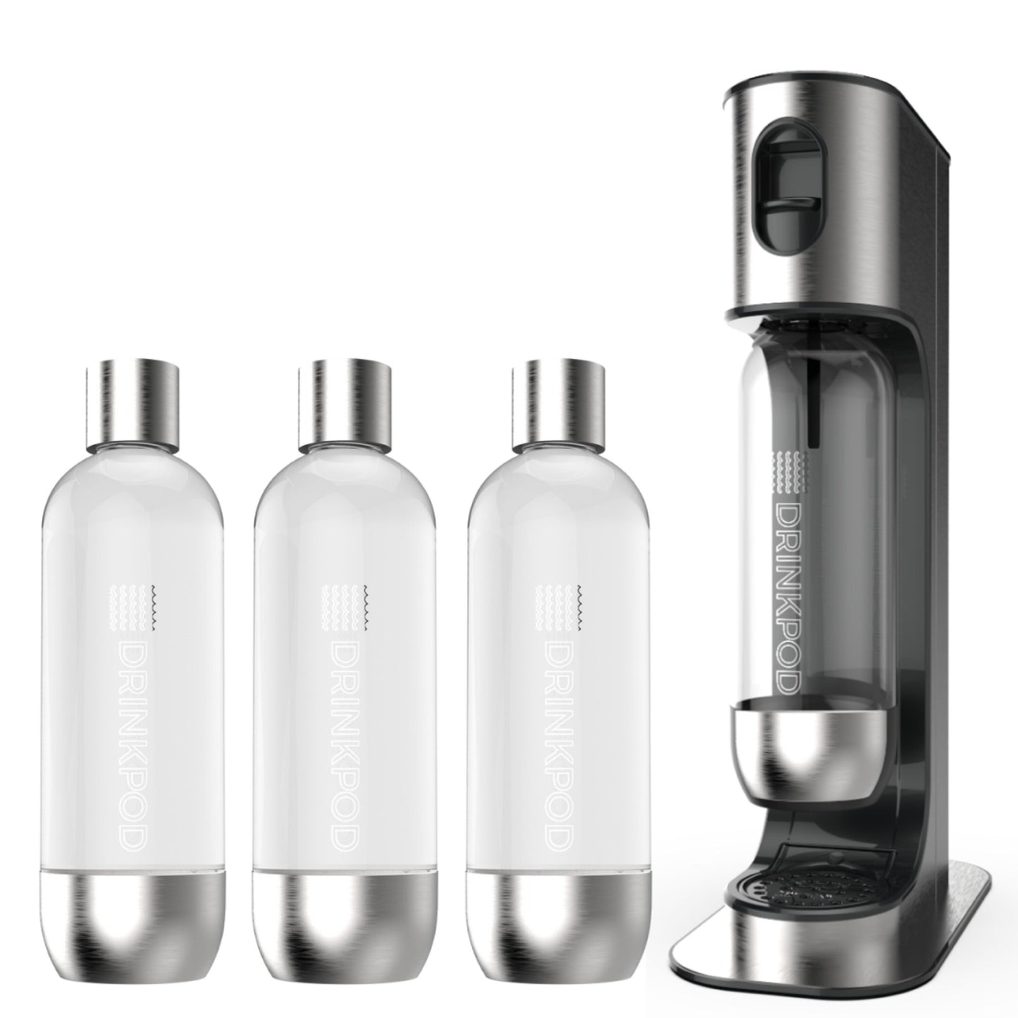 Drinkpod Stainless Steel with Carbonator DPFZPODPRO-SS
