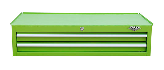 Viper Tool Storage 42-in W x 10.13-in H 2-Drawer Steel Tool Chest (Green) V4102ICLG