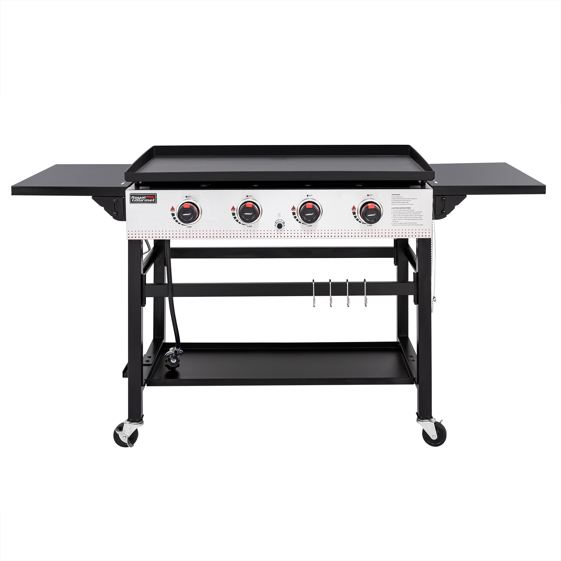 Royal Gourmet 4-Burner Liquid Propane Flat Top Grill GB4002