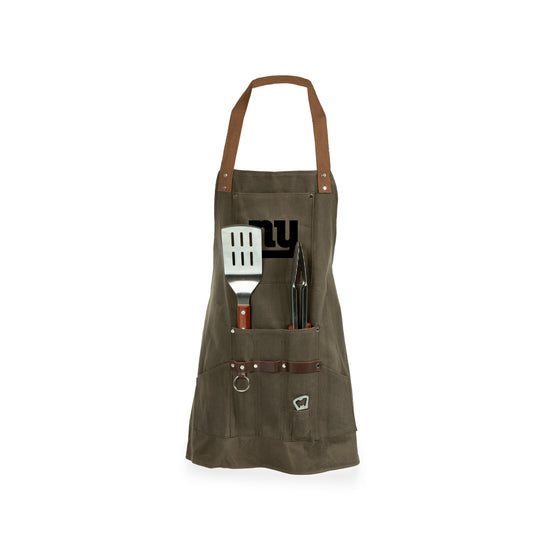 Picnic Time NFL Khaki Green with Beige Accents Cotton Grilling Apron 636-89-140-214-2