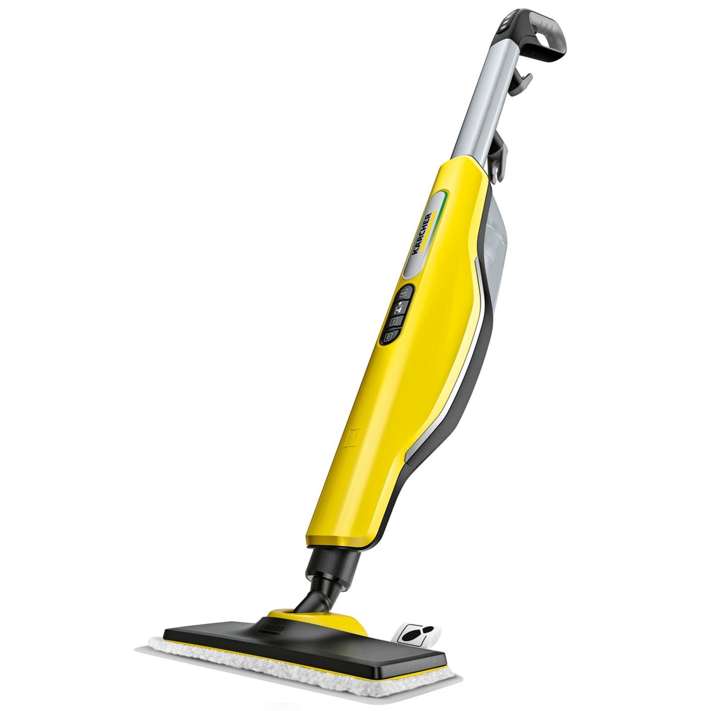Karcher Powerful Yellow Steam Mop for Deep Cleaning - Kills 99.9% of Bacteria - Multi-Surface Cleaner for Tile, Vinyl, Laminate - 25ft Cord 1.513-305.0