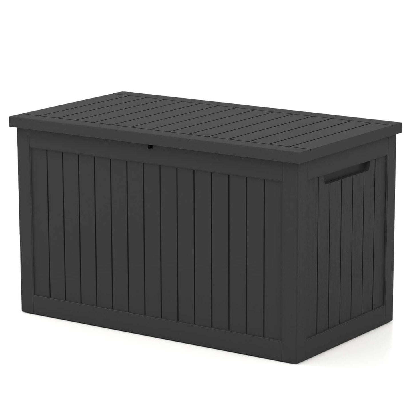 Patiowell 230-Gallon Black Plastic Deck Box