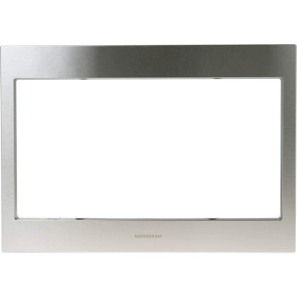 27" Trim Kit for Select Monogram Microwaves - Stainless Steel