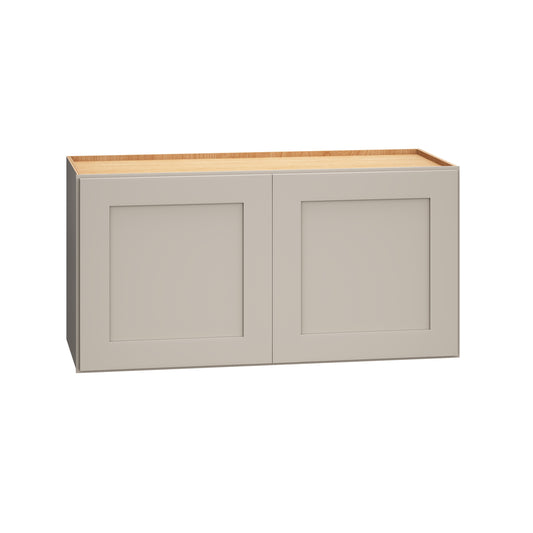 Diamond Express Jamestown 30-in W x 15-in H x 12-in D Cloud Gray Wall Fully assembled Plywood Cabinet Recessed Panel Shaker