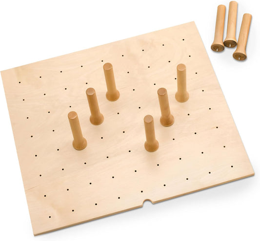 Rev-A-Shelf Trimmable Pegboard Drawer Divider Organizer, Trim to Fit Wooden Kitchen Cabinet Storage Utensil, Pots & Dish Rack, 30" x 21", 4DPS-3021