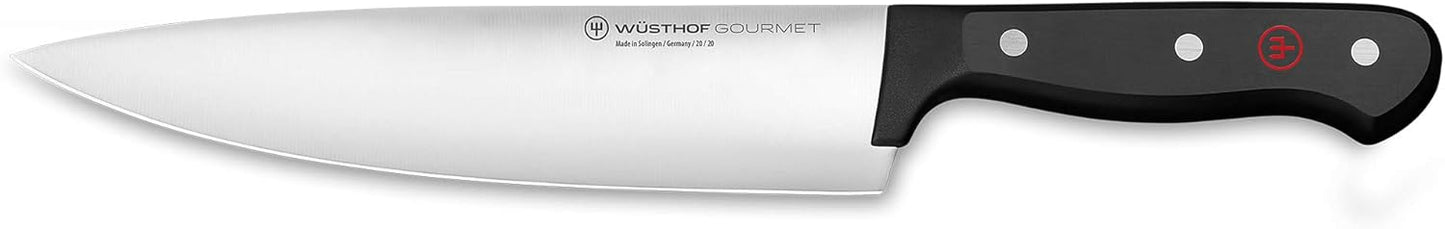 WÜSTHOF 8" Gourmet Chef's Knife, Black