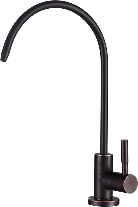 Apaix Drinking Faucet Oil Rubbed Bronze, Kitchen Purifier for Non-Air Gap Reverse Osmosis Water Filter System