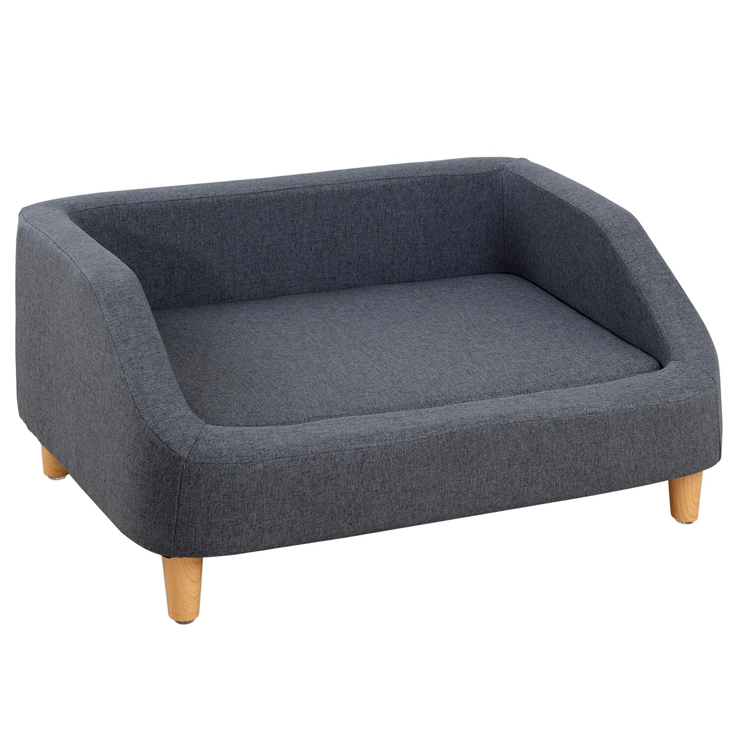 GZMR Rectangular Gray Sofa ( Medium )