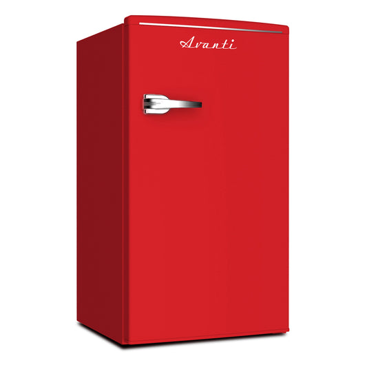 Avanti 3-cu ft Mini Fridge ( Red )