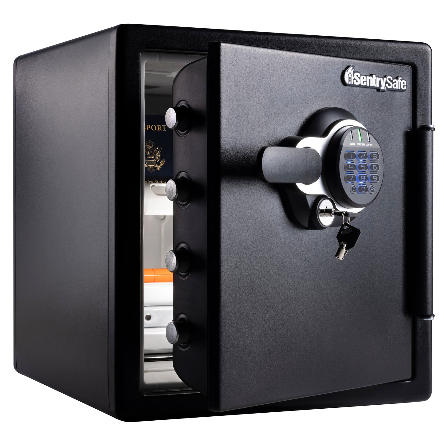 SentrySafe 1.2-cu ft Fireproof and Waterproof Home Safe with Electronic/Keypad Lock SFW123GTC