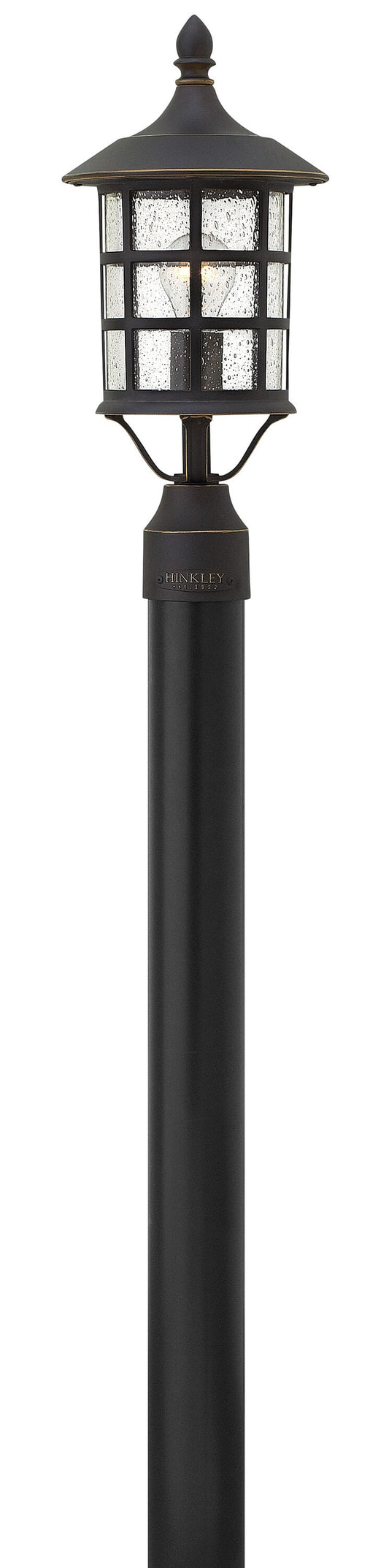 Hinkley Freeport 17.75-Inches Oil Rubbed Bronze Traditional Outdoor Pier mount 5366298