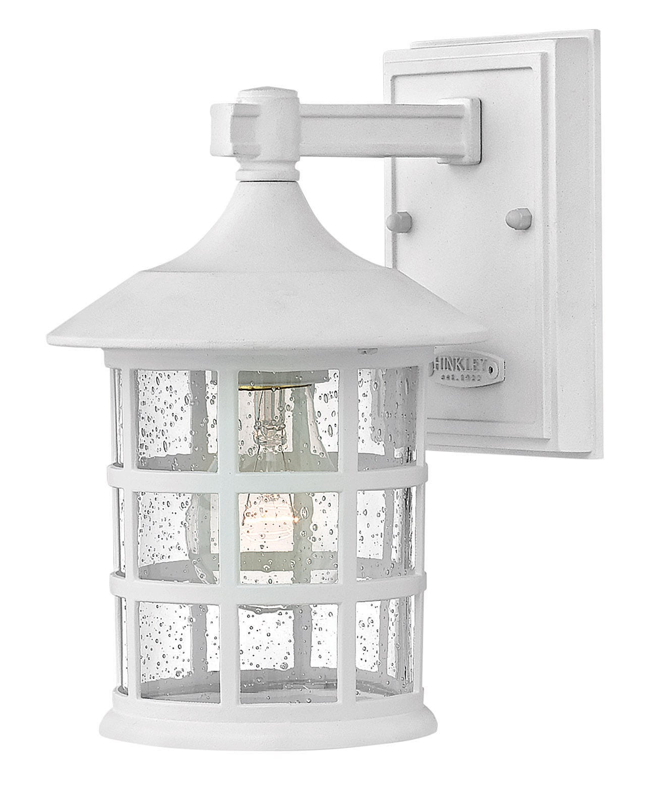 Hinkley Freeport 1 -Light 9.25-in H White Hardwired Integrated LED Outdoor Wall Light 5366290