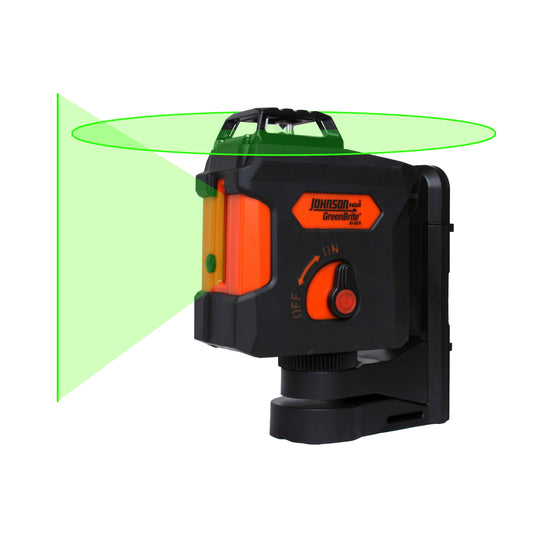 Johnson Level 200-ft Green Self-Leveling Combination Laser Level 40-6676