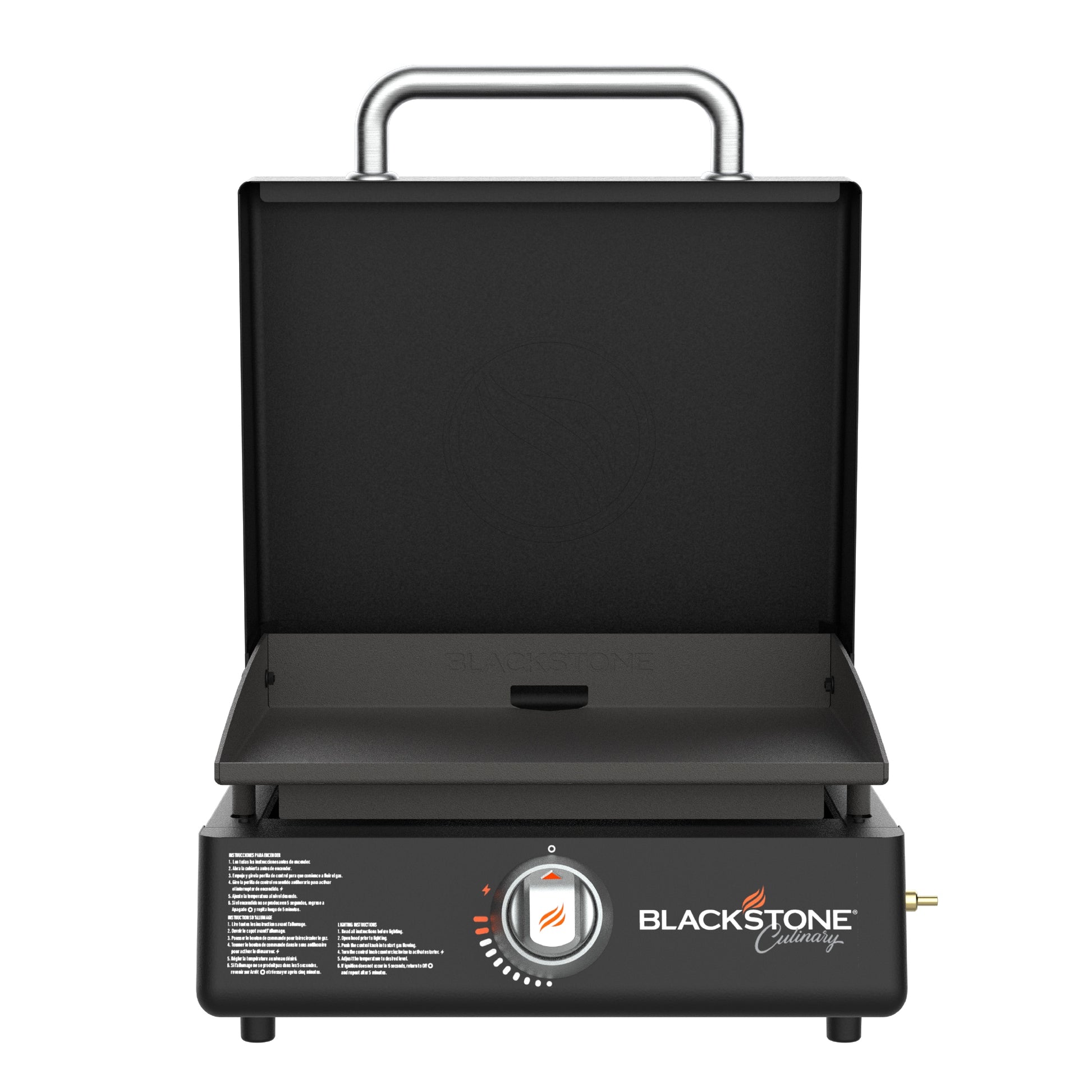Blackstone 17" Culinary Portable Tabletop Griddle 1-Burner Liquid Propane Flat Top Grill 1933