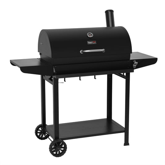 Royal Gourmet 26.7-in W Black Barrel Charcoal Grill CC1830T