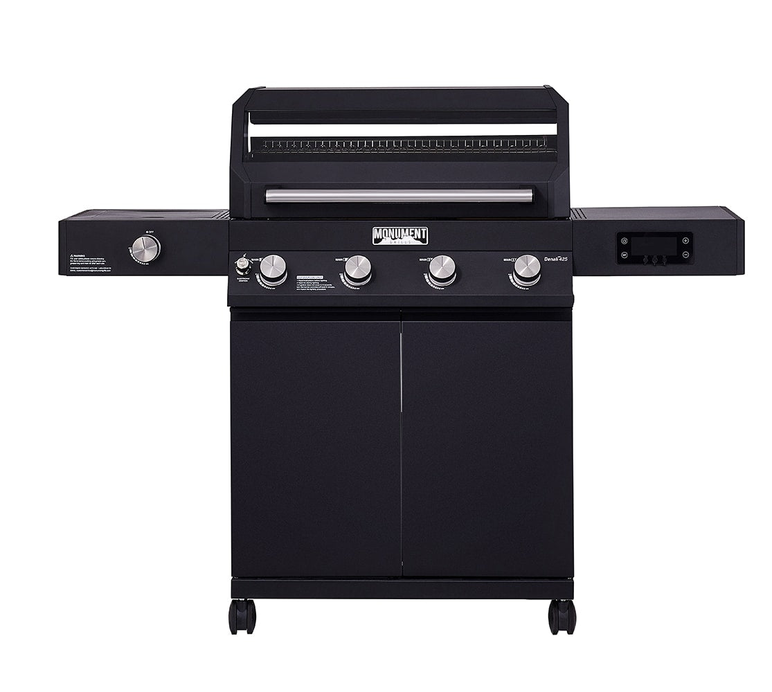 Monument Denali Black Liquid Propane Gas Grill D425