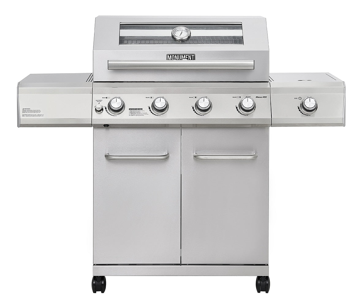 Monument Mesa Stainless Steel Liquid Propane Gas Grill M400