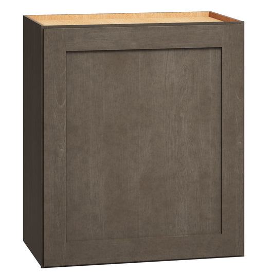 Diamond Express Jamestown 21-in W x 24-in H x 12-in D Colt Brown Wall Fully assembled Plywood Cabinet Recessed Panel Shaker