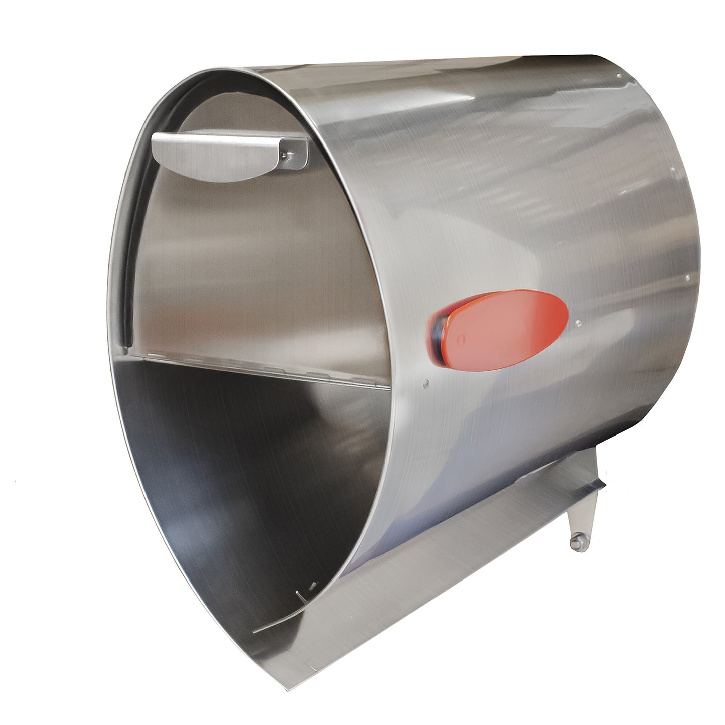 Spira Mailbox Post Mount Stainless Steel Metal Large Mailbox SPA-M001SS