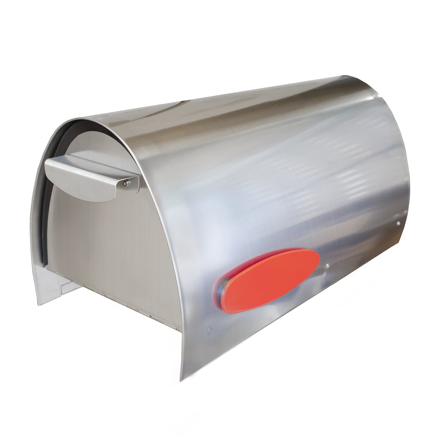 Spira Mailbox Post Mount Stainless Steel Metal Large Mailbox SPA-M006SS
