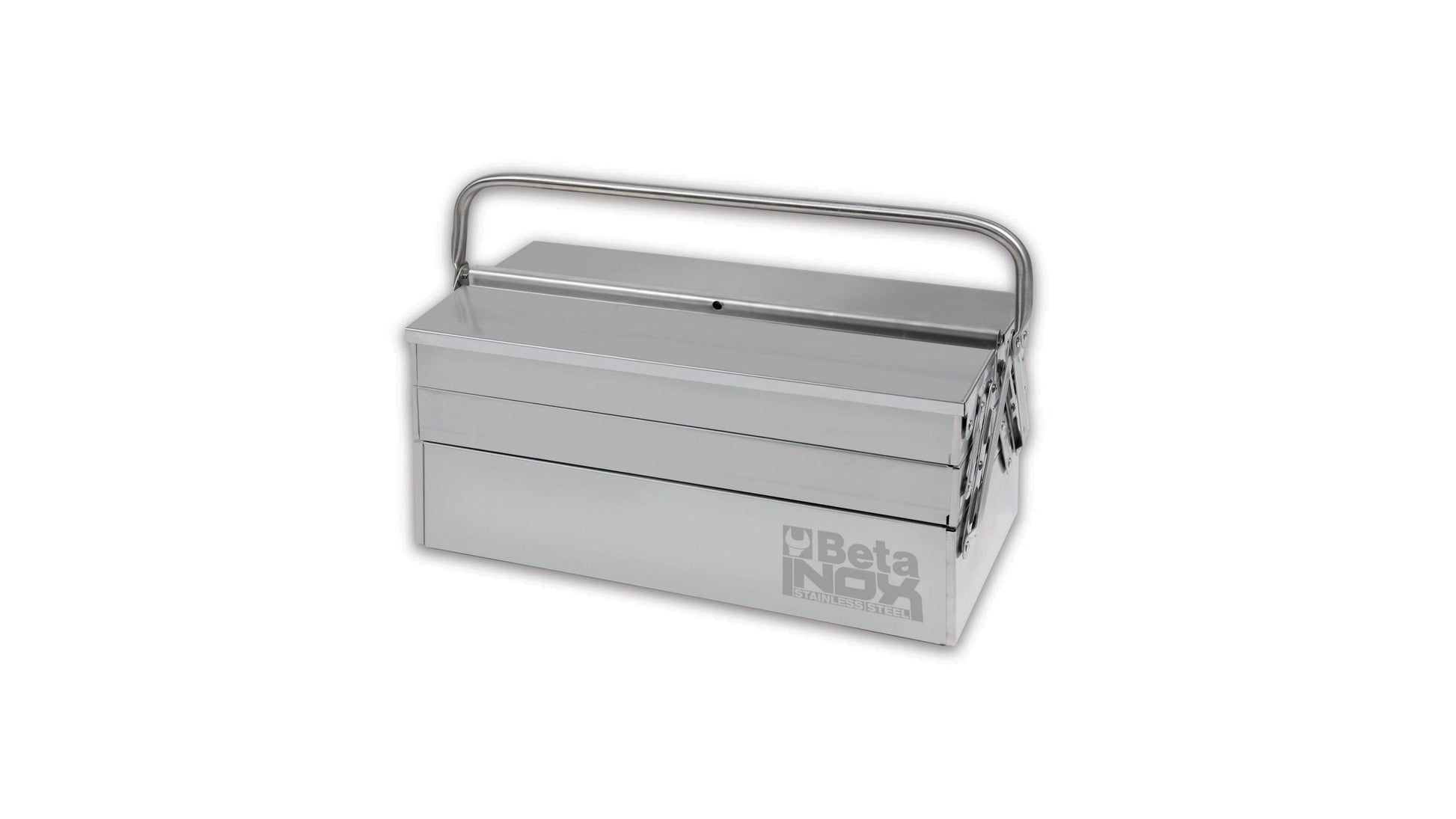 Beta C20 17.72-in W x 8.27-in H x 7.87-in D Silver Steel Tool Box 21203001