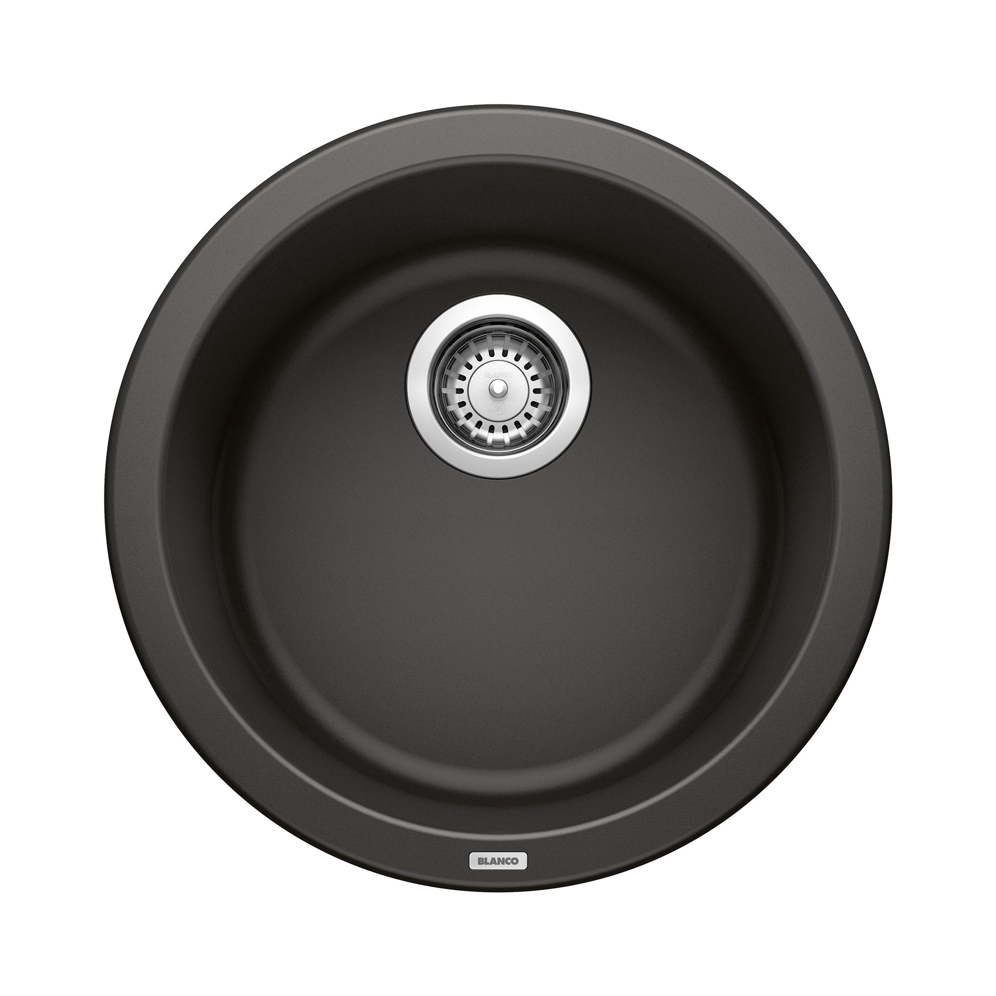 BLANCO Rondo 17.72-in L x 17.72-in W Granite Undermount Residential Bar Sink