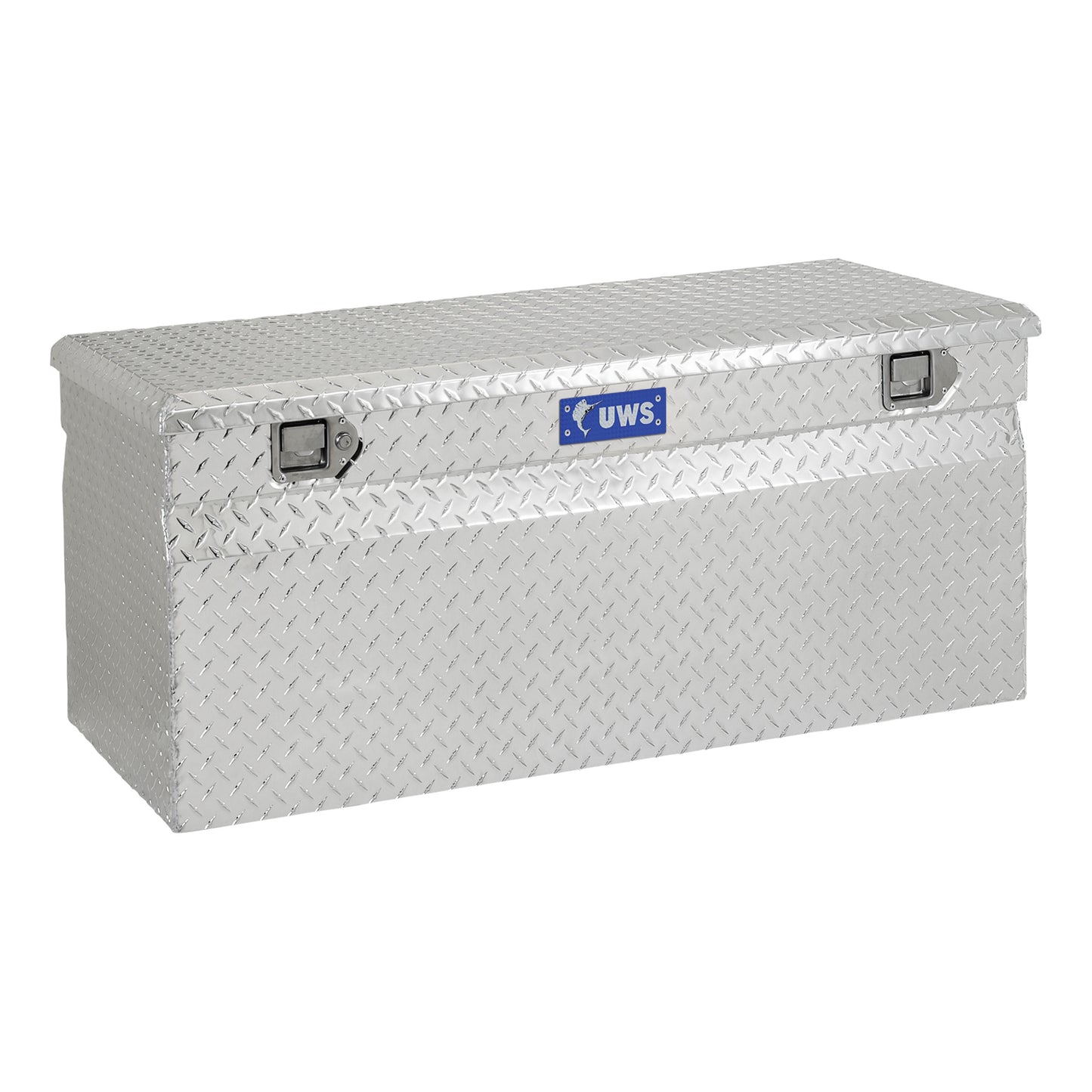 UWS 47.875-in x 20.75-in x 21.25-in Bright Aluminum Aluminum Chest Truck Tool Box EC20261