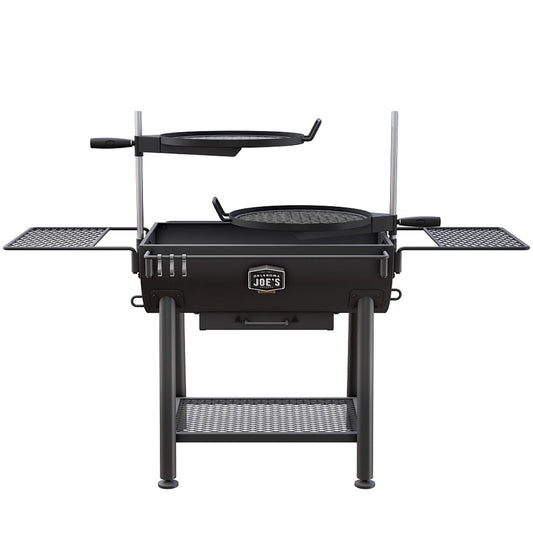 Oklahoma Joe's Firecraft 29-in W Black Barrel Charcoal Grill 23302166