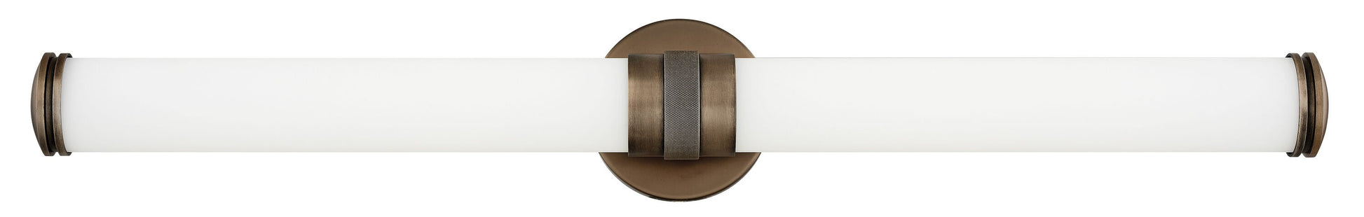 Hinkley Remi 32.75-in 6 -Light Antique Bronze Integrated LED Modern/contemporary Vanity light