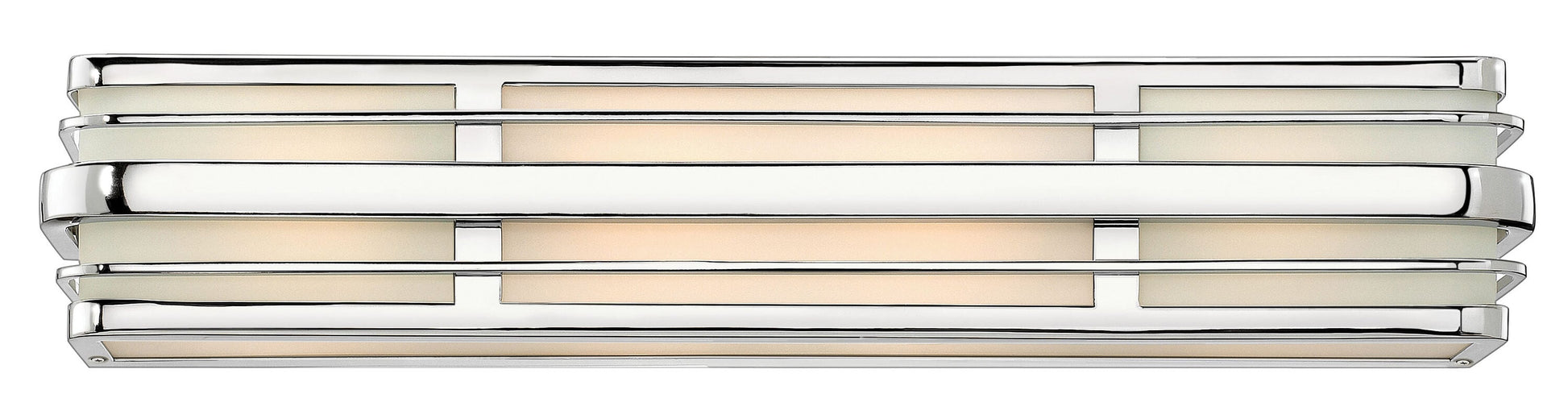 Hinkley Winton 26.25-in 4 -Light Gloss Chrome Industrial Vanity light 5663047