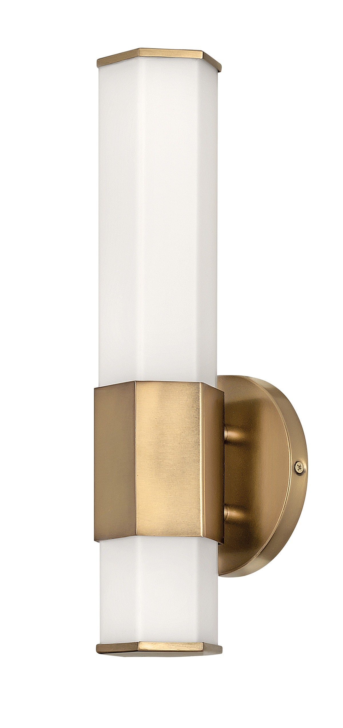 Hinkley Facet 5-in 1 -Light Antique Gold Integrated LED Modern/contemporary Vanity light