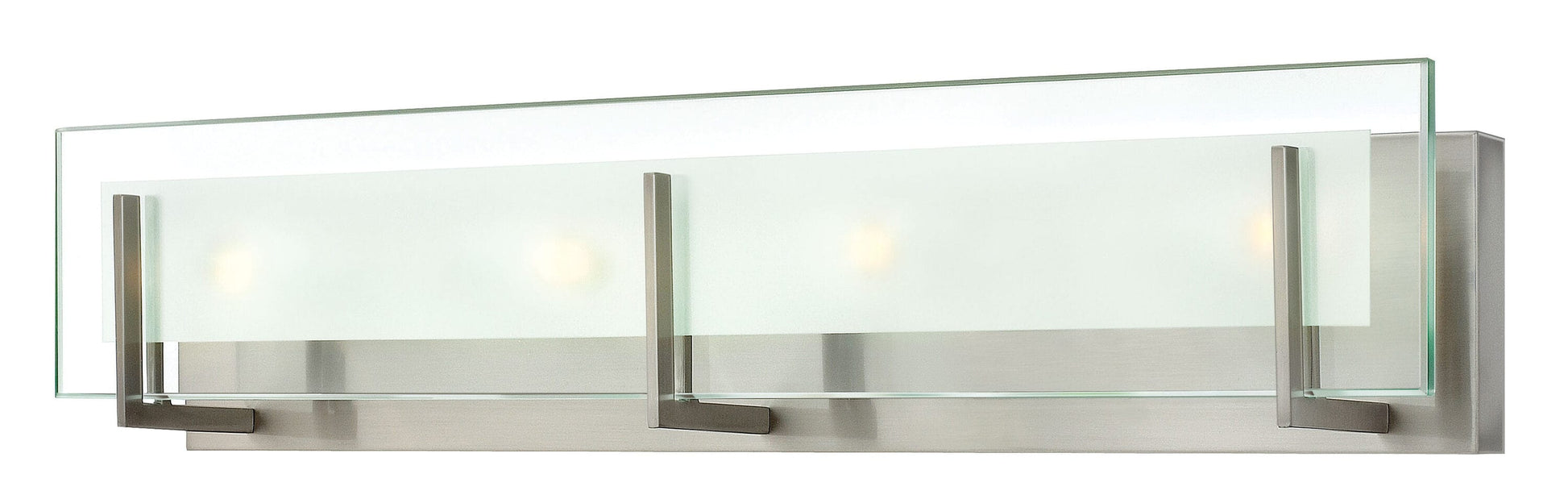 Hinkley Latitude 26-in 4 -Light Brushed Nickel Modern/contemporary Vanity light 5662904