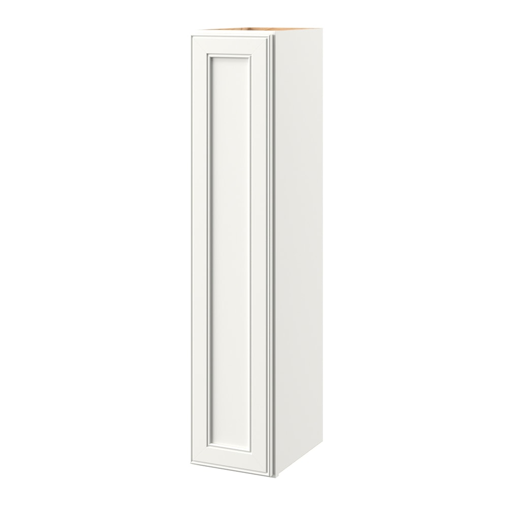 allen + roth McKeller 9-in W x 42-in H x 12-in D Linen Wall Fully assembled Cabinet Flat Panel