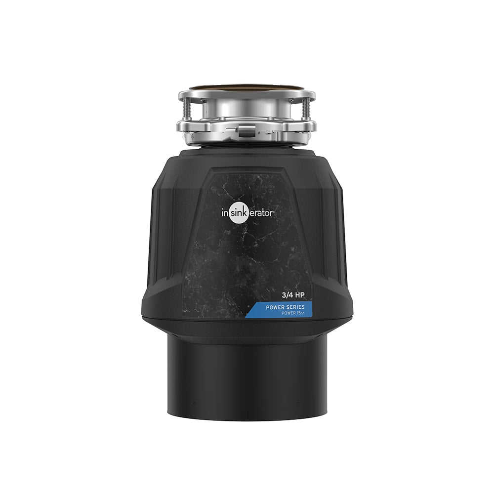 InSinkErator Power 15SS Power Series Continuous Feed 3/4-HP Septic Safe Non-corded Garbage Disposal POWER 15SS