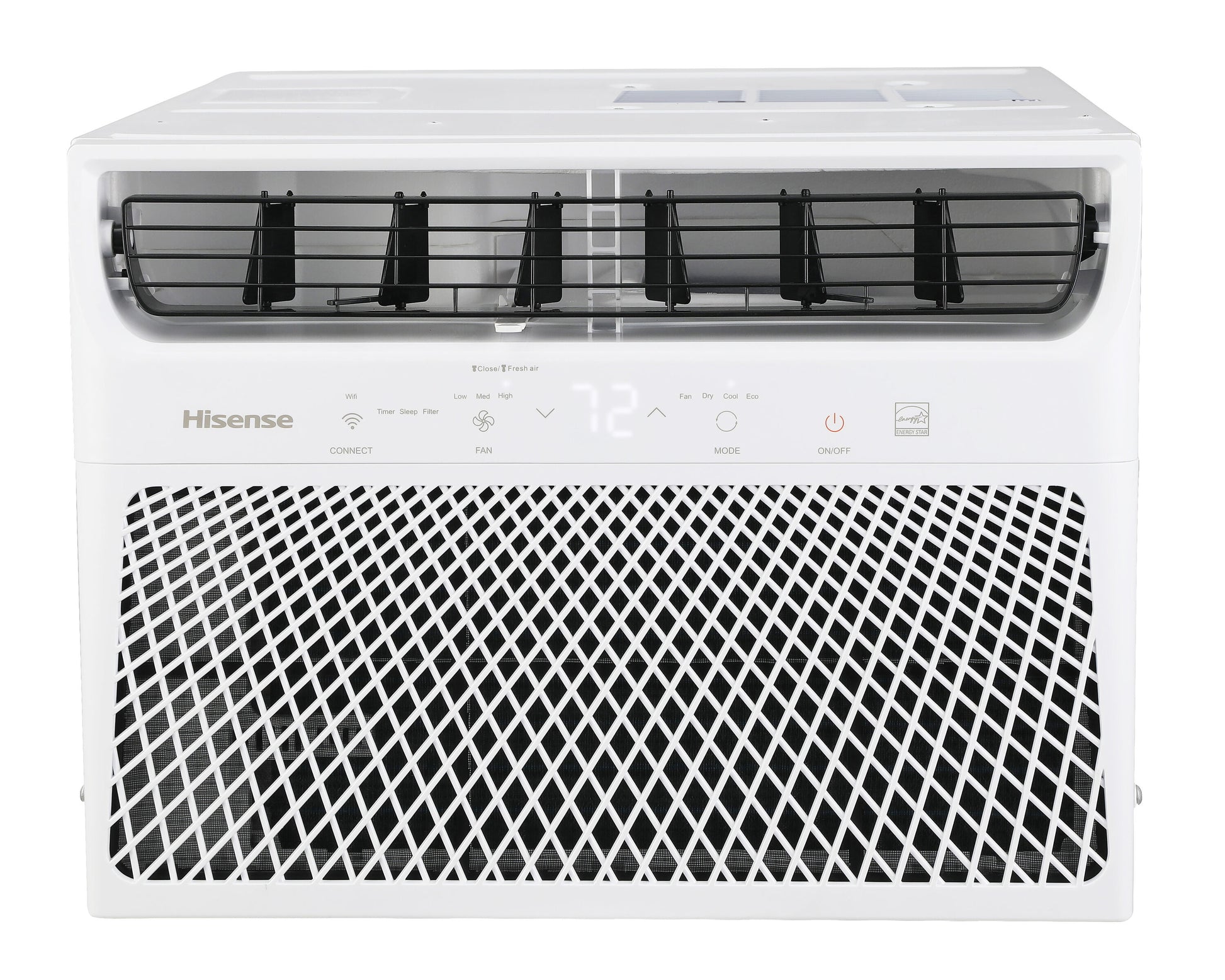 Hisense 700-sq ft Window Air Conditioner with Remote (115-Volt, 14000-BTU) Wi-Fi enabled AW1422CW1W