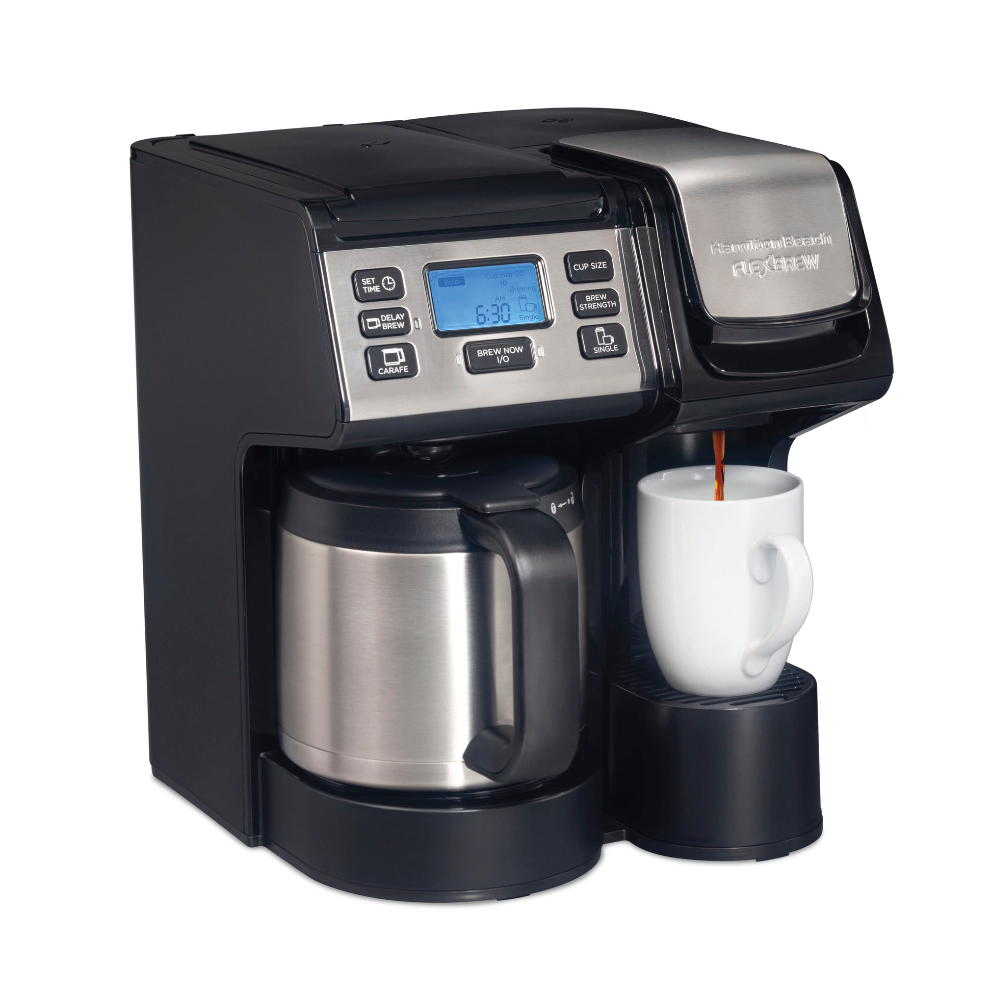 Hamilton Beach 12-Cup Programmable Drip Coffee Maker (Black) 49920
