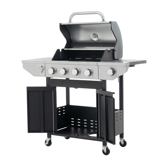 SINOFURN Silver Liquid Propane Gas Grill