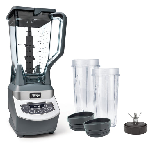 Ninja 72-oz 1100-Watt 4-Speed Countertop Blender (Grey) BL660