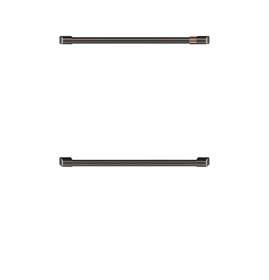 Cafe 30-in 2 -Pack Wall oven handle ( Brushed Black )