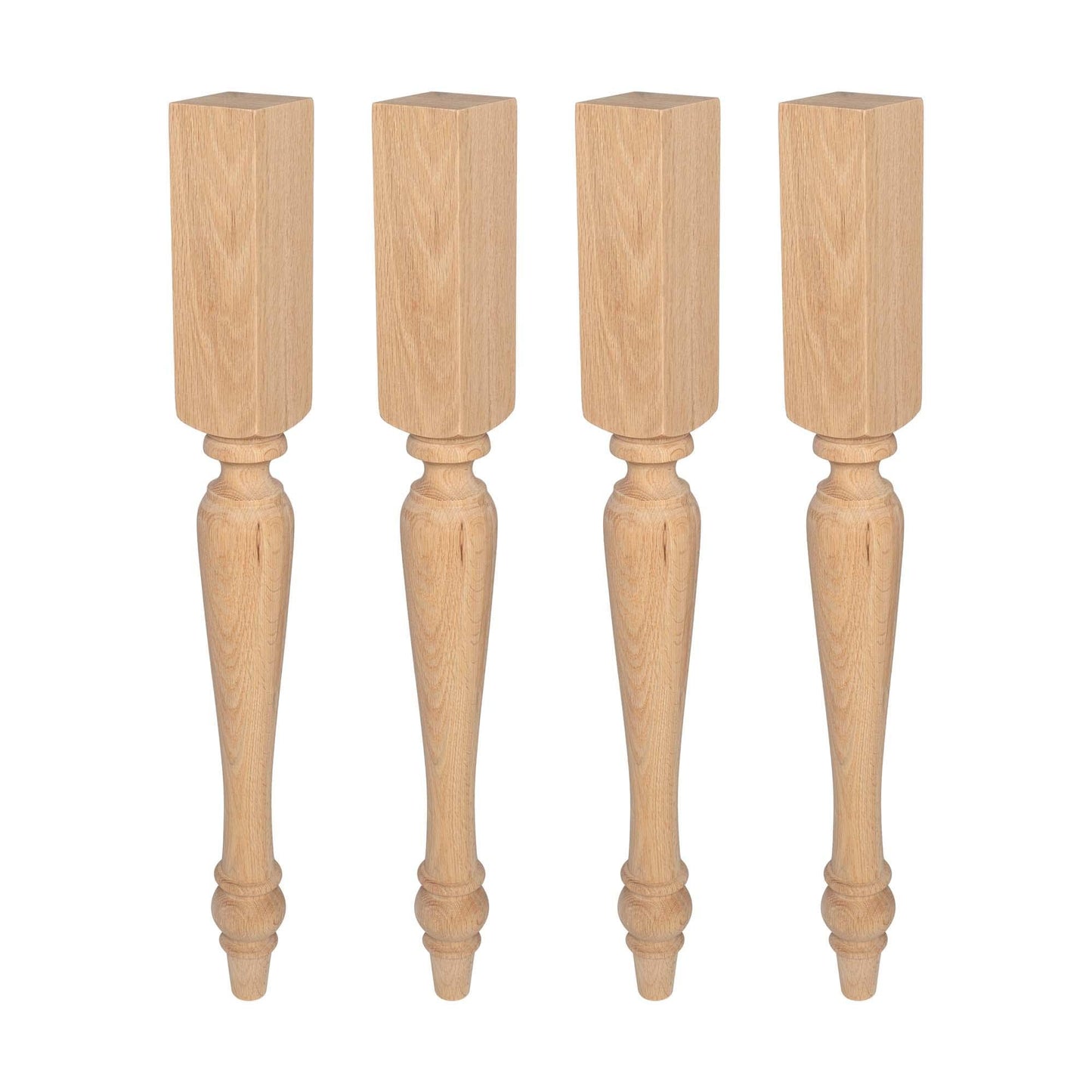 Architectural Products by Outwater 3.5-in x 35.25-in Traditional Oak Table leg
