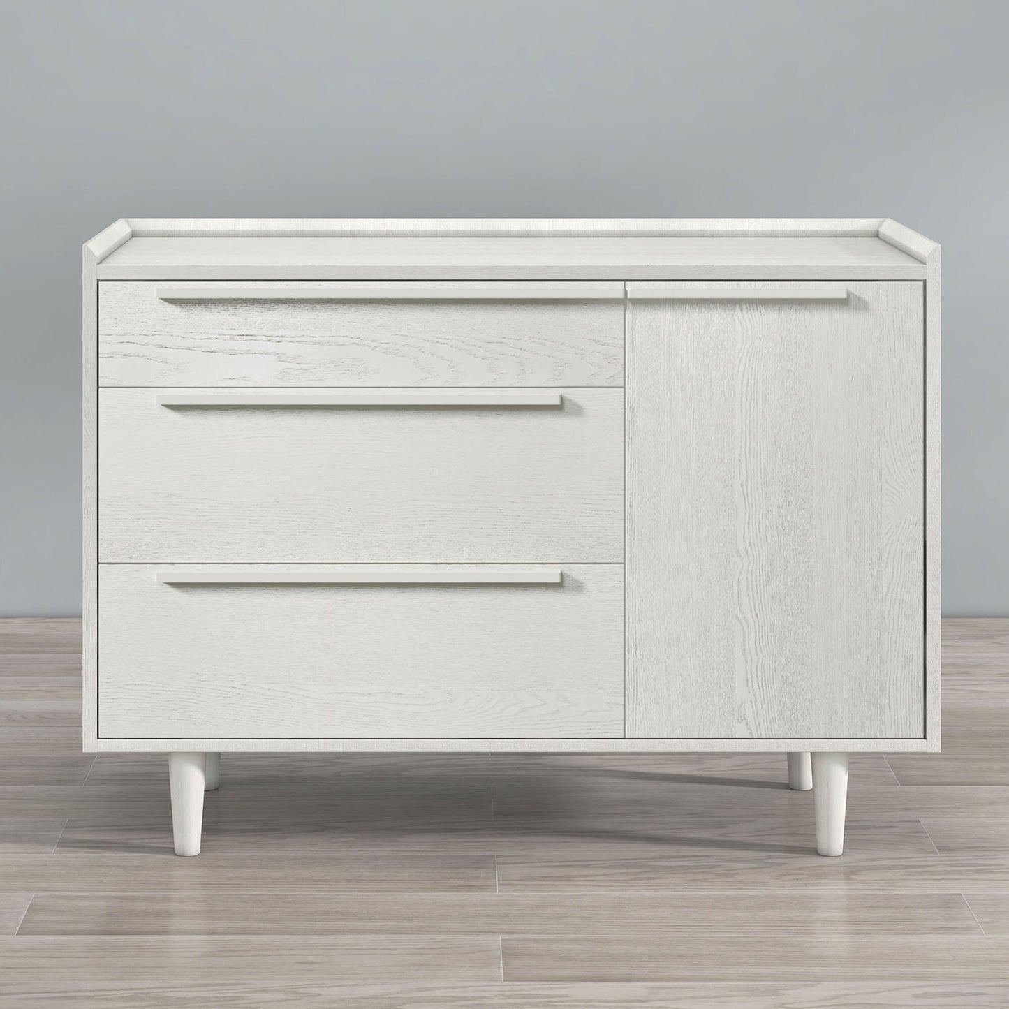 ModernLuxe 16.9-Inches W x 32.7-Inches H MDF / Freestanding Utility Storage Cabinet