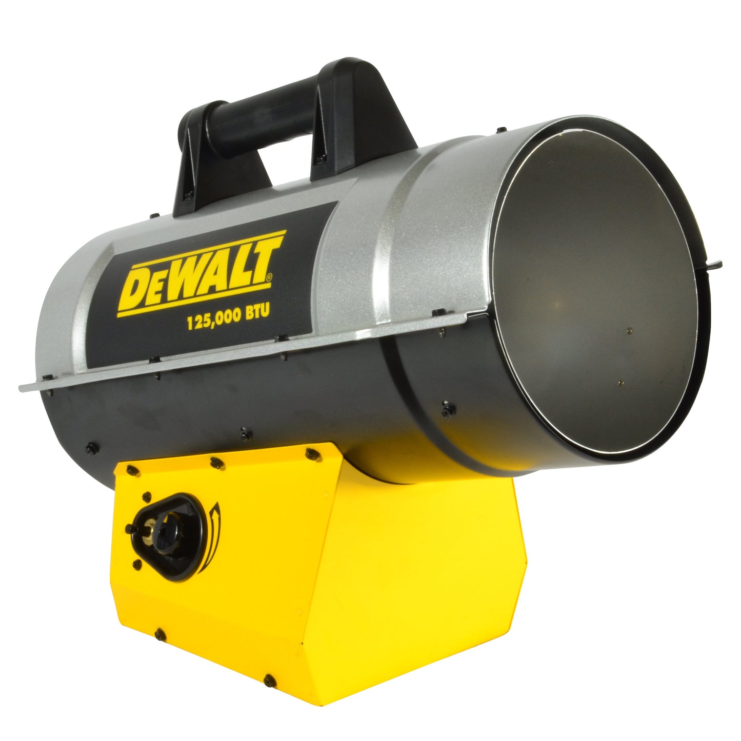 DEWALT QBT Forced Air Propane Heater 125000-BTU Outdoor Portable Forced Air Propane Heater F340720