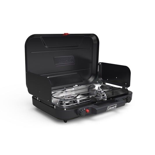 Coleman 3-Burners Propane Electronic Steel Outdoor Stove 2157479