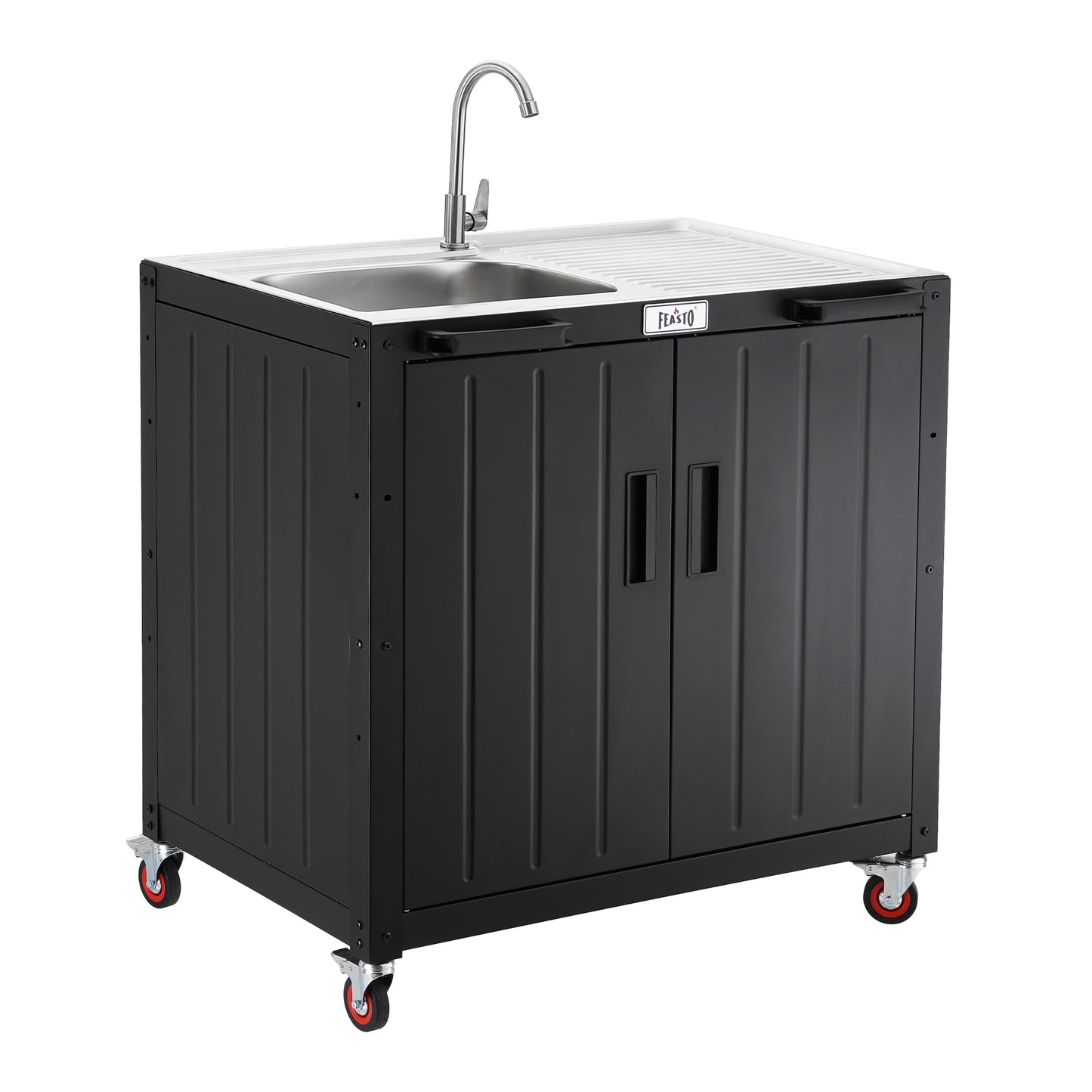 Feasto KT2435D Stainless Steel Grill Cart KT2435D