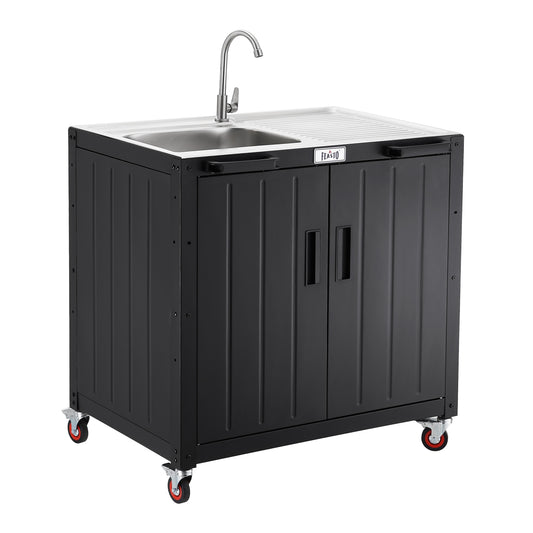Feasto KT2435D Stainless Steel Grill Cart KT2435D