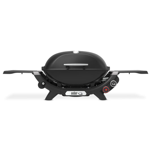 Weber Q 2800N+ 320-Sq in Midnight Black Portable Liquid Propane Grill 1500375