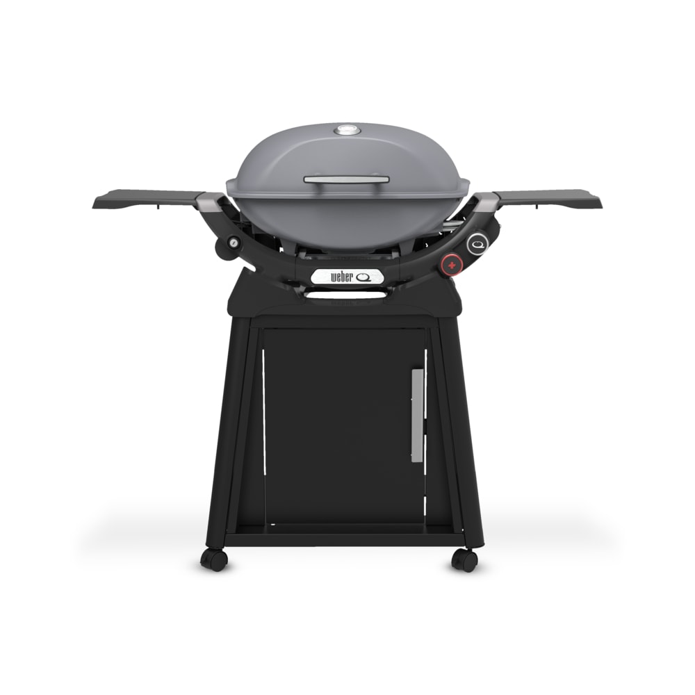 Weber Q 2800N+ 320-Sq in Smoke Grey Portable Liquid Propane Grill 1500392